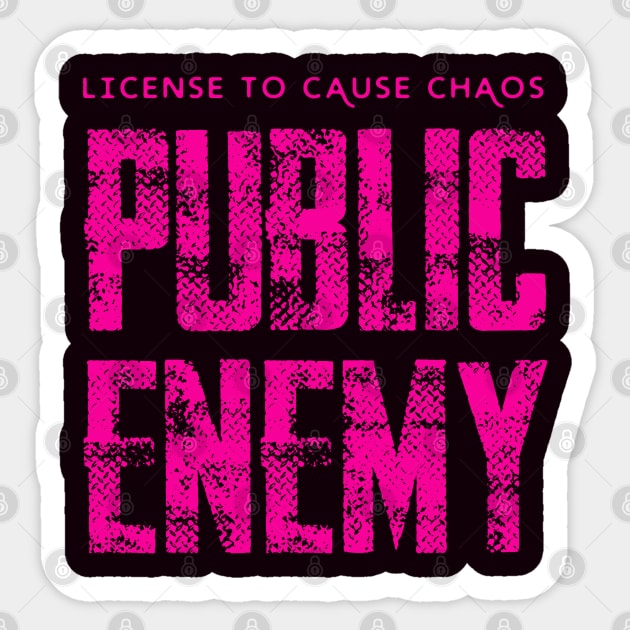 PUBLIC ENEMY Sticker by artslaves